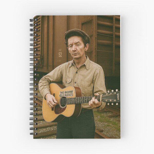 Item preview, Woody Guthrie  designed and sold by Halifaxartguy.