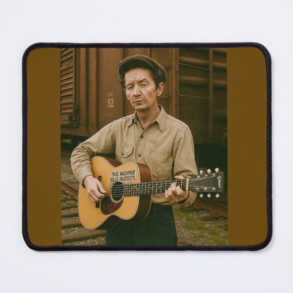 Item preview, Woody Guthrie designed and sold by Halifaxartguy.