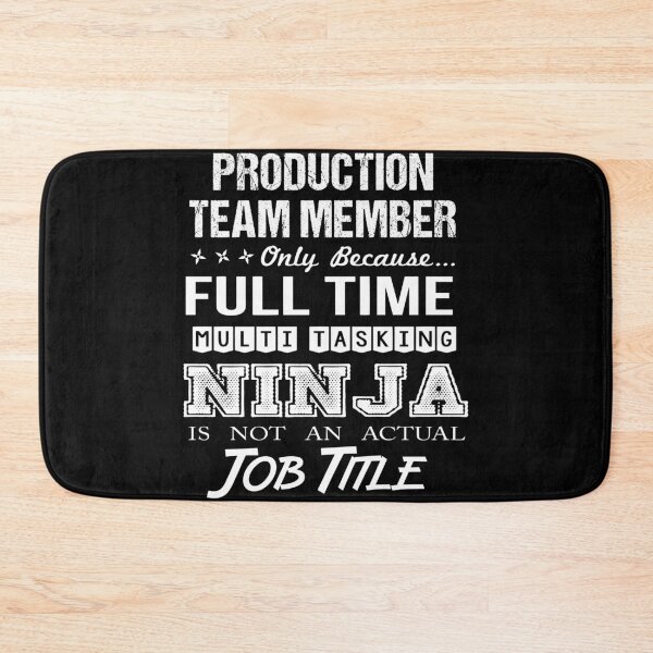 Item preview, Production Team Member designed and sold by vanejamofedau.