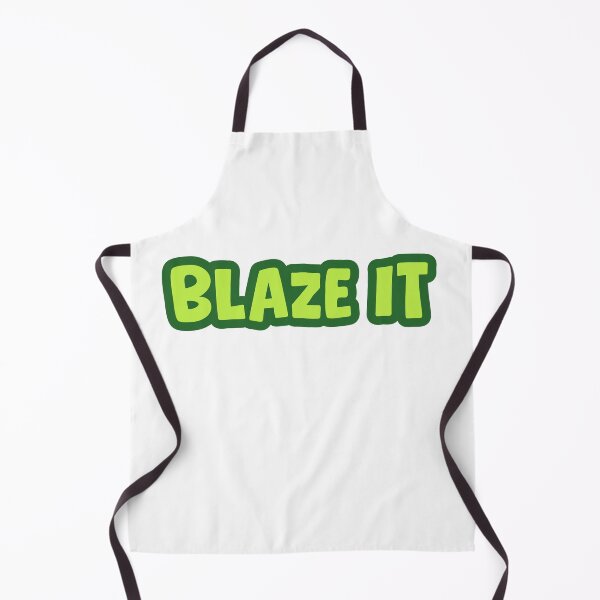 Item preview, Blaze It, Green Outline designed and sold by Memes N Lore .