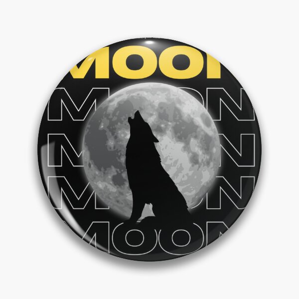 Artikelvorschau, Wolf und Mond entworfen und verkauft von Pinokio-Tea.