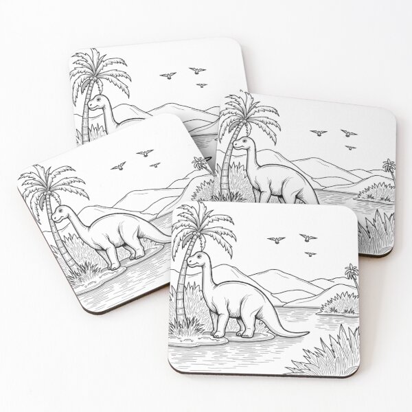 Item preview, Adorable Dino & Animal Cuties – Kids Cartoon Creature Collection designed and sold by Artaprintly.