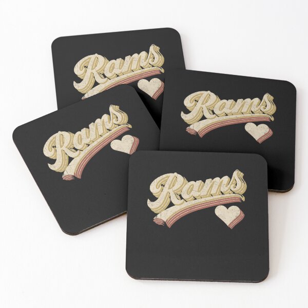 Item preview, Vintage Rams  handscript High School Rams  Sports football team designed and sold by D-Signa.