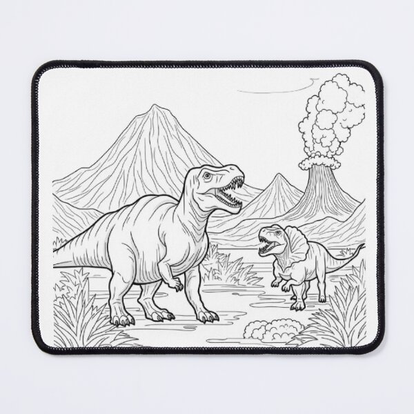 Item preview, Ultimate Cute Dinosaur & Animal Cartoon Collection – Kids Room Decor & Stickers designed and sold by Artaprintly.