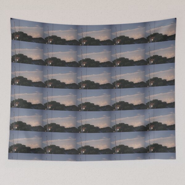 Item preview, Anvil Cloud over New England Port Town designed and sold by Brandon William / The Demon Kelbroton.