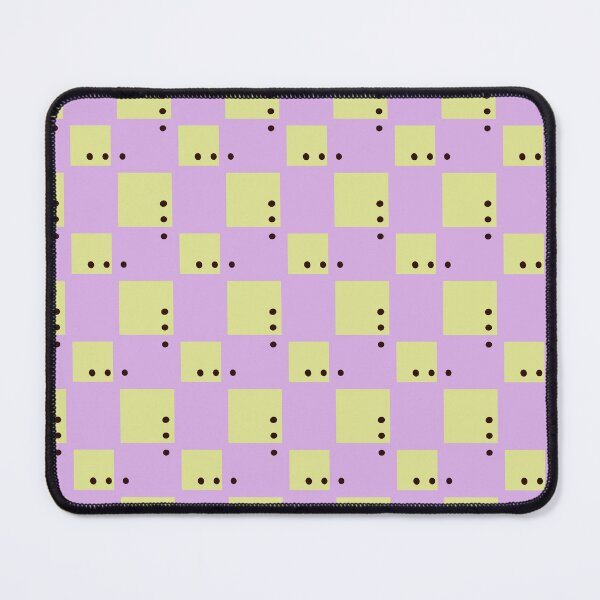 Item preview, Playful Yellow Squares And Dots Pattern Design designed and sold by EL-Lebedenko.