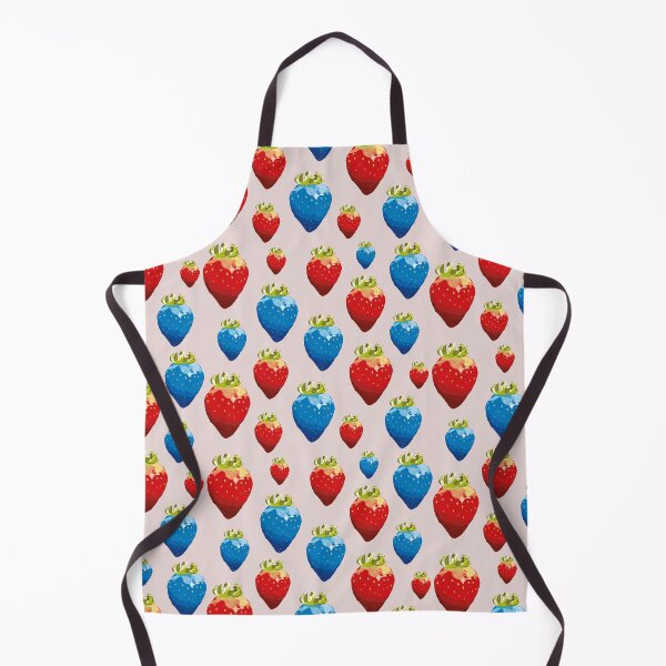 Item preview, Red and blue strawberries designed and sold by helengarvey.