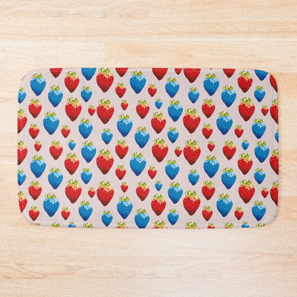 Item preview, Red and blue strawberries designed and sold by helengarvey.