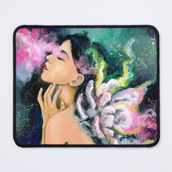 Item preview, Galaxy Portrait Painting designed and sold by ArtByKiraQuinn.