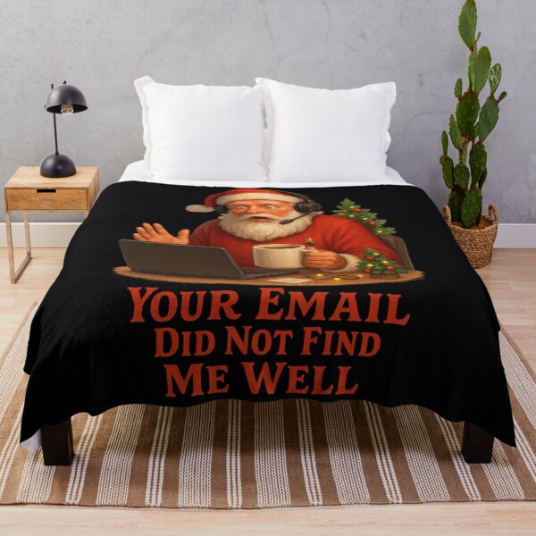Item preview, Shocked Santa Holiday Email Overload designed and sold by I AM BRO.