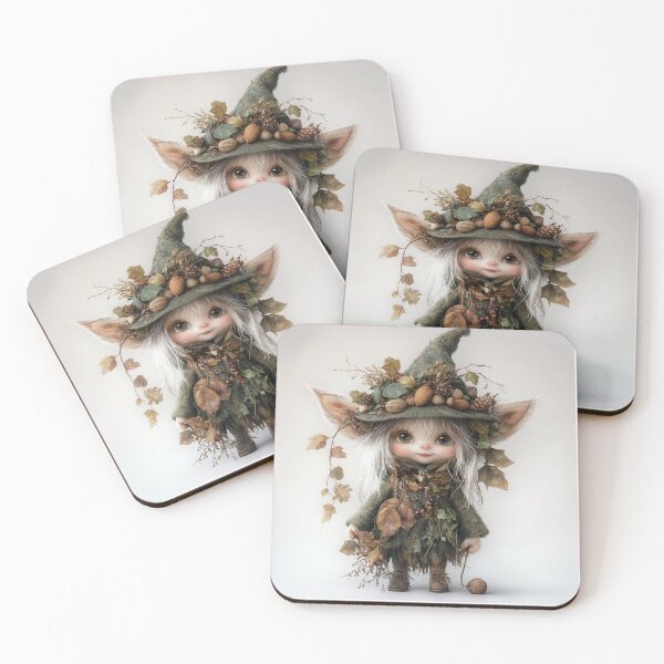 Item preview, Australian Bush Elf Illustration designed and sold by TahliaNewland.