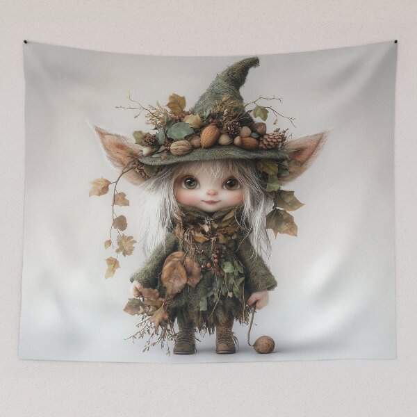 Item preview, Australian Bush Elf Illustration designed and sold by TahliaNewland.
