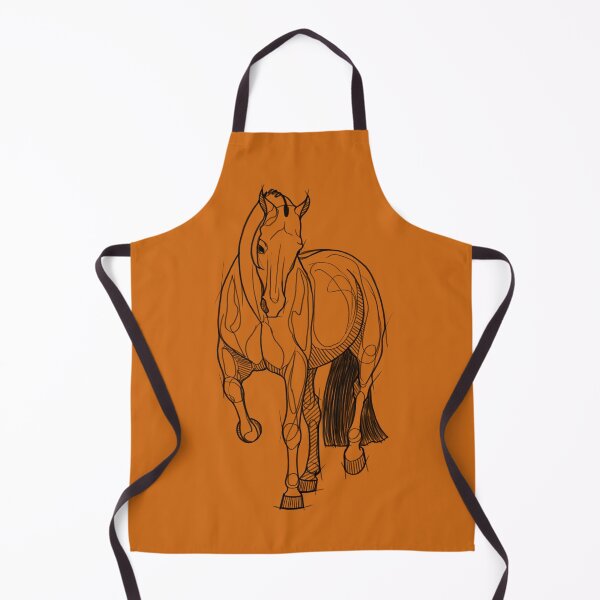 Item preview, Dressage Horse Sketch-Renvers designed and sold by DappledMoon.