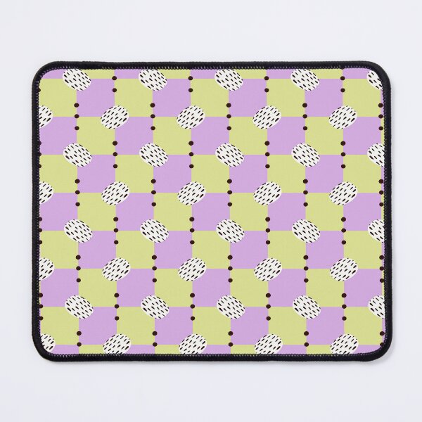 Item preview, Retro Checkerboard Pattern With Dotted Oval Shapes designed and sold by EL-Lebedenko.