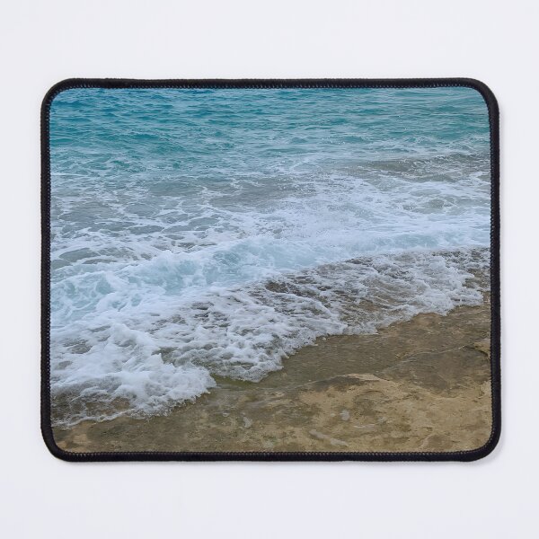 Item preview, Turquoise Ocean Waves on Rocky Shore designed and sold by Torizo.
