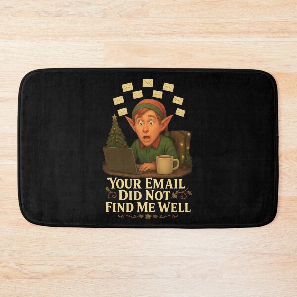 Item preview, Shocked Christmas Elf Inbox Attack designed and sold by I AM BRO.