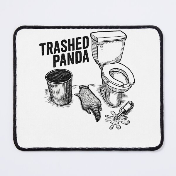 Item preview, Trahsed panda designed and sold by IdealDo.