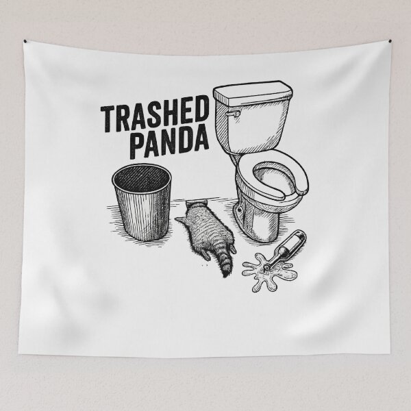 Item preview, Trahsed panda designed and sold by IdealDo.
