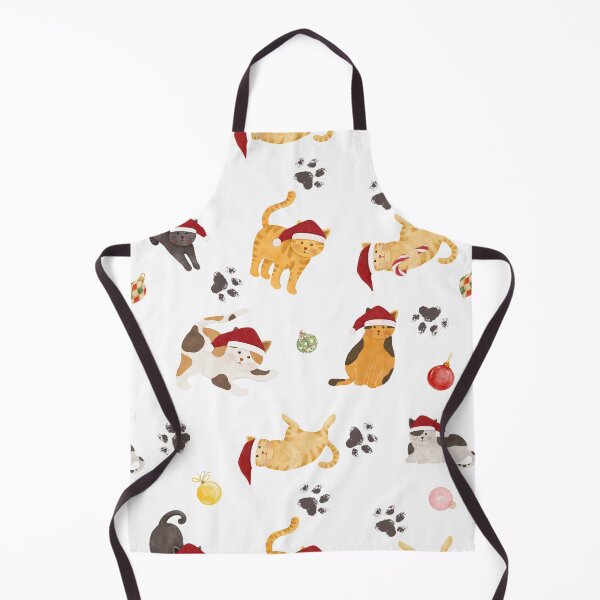Item preview, Cute Holiday Cat Pattern designed and sold by Trueli0n.