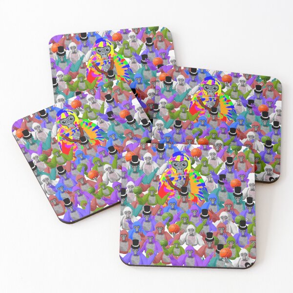 Item preview, Gorilla Monkey Mosaic Pattern for VR Gamer Kids and Teens  designed and sold by CreativeJuicesCanada.