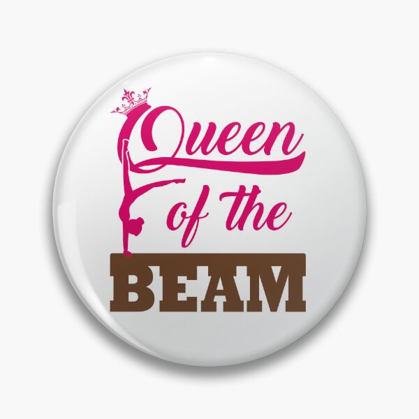 Item preview, Queen of the Beam Cute Gymnastics Gymnast Women Girls designed and sold by jaygo.
