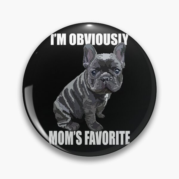 Artikelvorschau, Schwarze französische Bulldoggen-Mamas Liebling entworfen und verkauft von Just-Arts-4U.