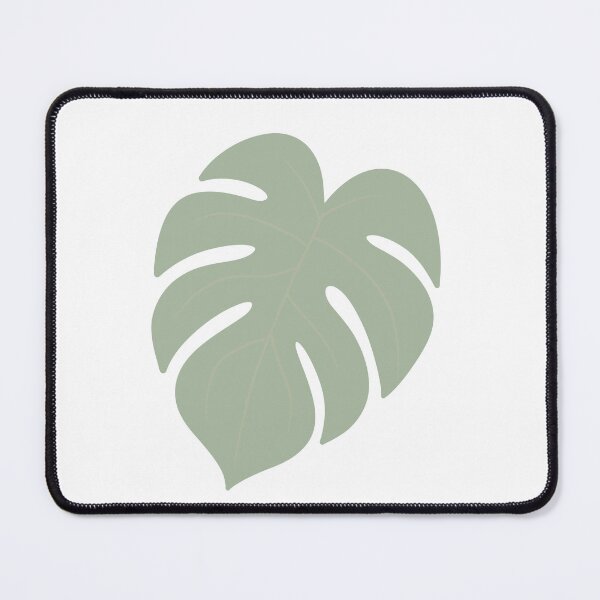 Item preview, Minimal Monstera Leaf Botanical Art designed and sold by SunCraftStudio.