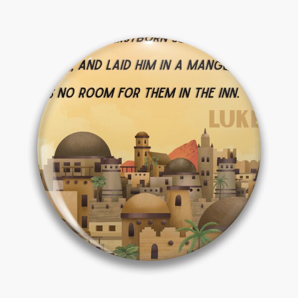 Item preview, Luke 2:7 — No Room in the Inn designed and sold by DesignsByMom.