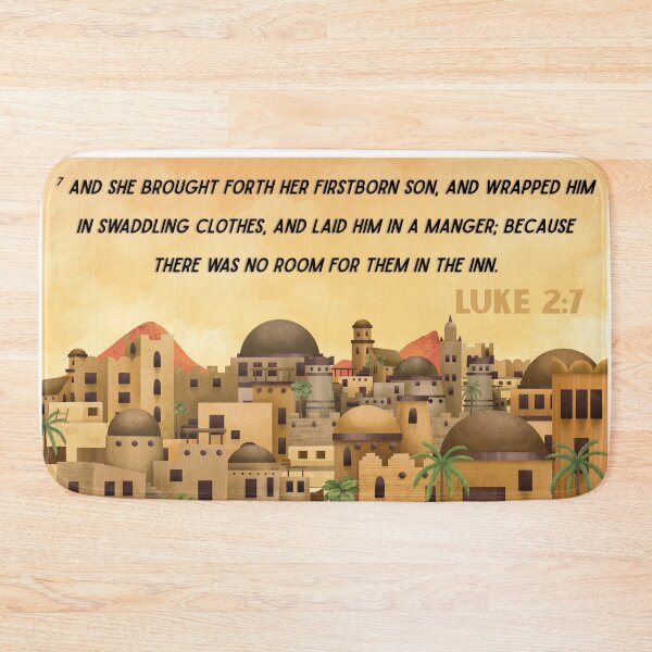 Item preview, Luke 2:7 — No Room in the Inn designed and sold by DesignsByMom.