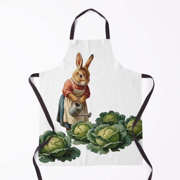 Item preview, Rabbit and Her Cabbage designed and sold by capricedefille.