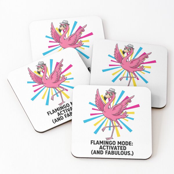 Item preview, Flamingo Mode: Activate (Disco Dancing Flamingo Meme) designed and sold by Whisky1111.