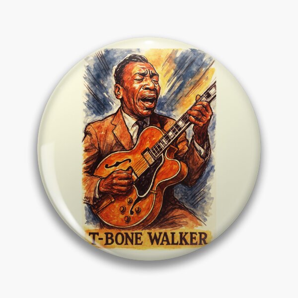 Item preview, T-Bone Walker - Blues lover designed and sold by Sarcastic designs.