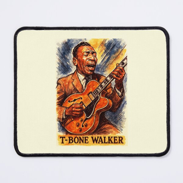 Item preview, T-Bone Walker - Blues lover designed and sold by Sarcastic designs.