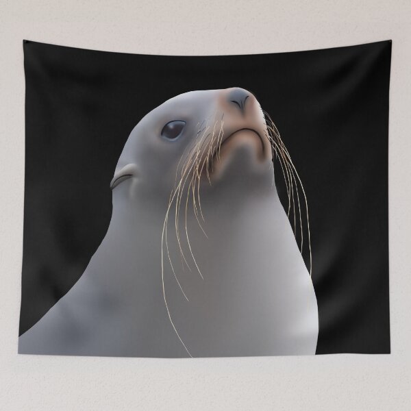 Item preview, Kekeno (fur seal) designed and sold by GivernyKate.