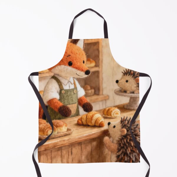Item preview, Whimsical Woodland Bakery Friends designed and sold by ArtComixHaven.