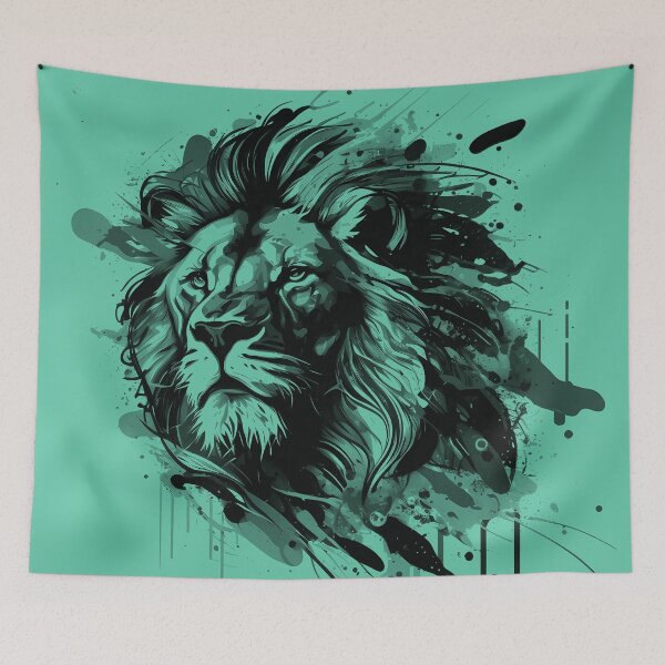 Item preview, African Lion - Majestic predator! designed and sold by MVDigitalArt.