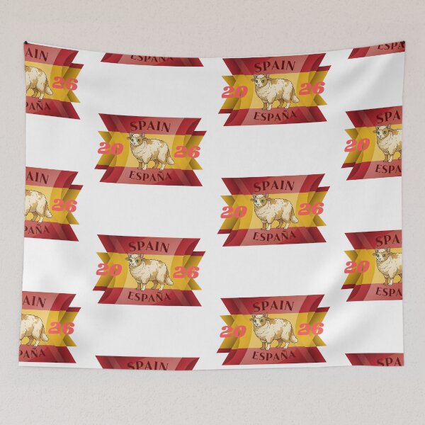 Item preview, Camiseta Bandera España Abstracta con Ondas - Gato Minimalista / Regalo para Amantes de Mascotasز designed and sold by printeGear.