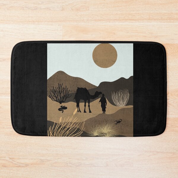 Item preview, A lonely wanderer in the desert- for travel lovers designed and sold by Lovelalaland.
