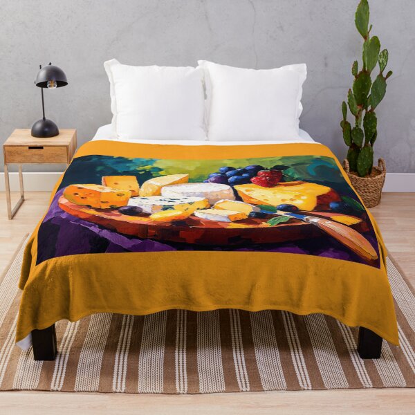 Item preview, A Colorful Cheese Platter with Grapes and Strawberries Celebrating Freshness and Visual Delight designed and sold by OlfactoART Studio.