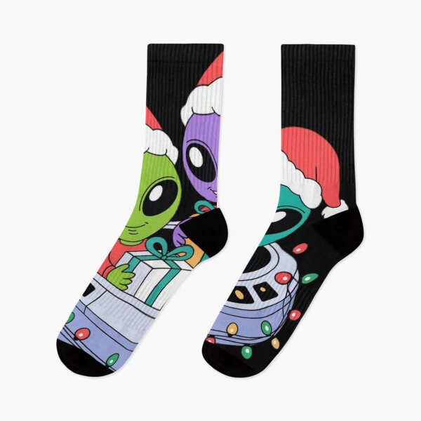 Item preview, Cute Aliens Christmas UFO Abduction Funny Holiday Gift designed and sold by DailySparks.
