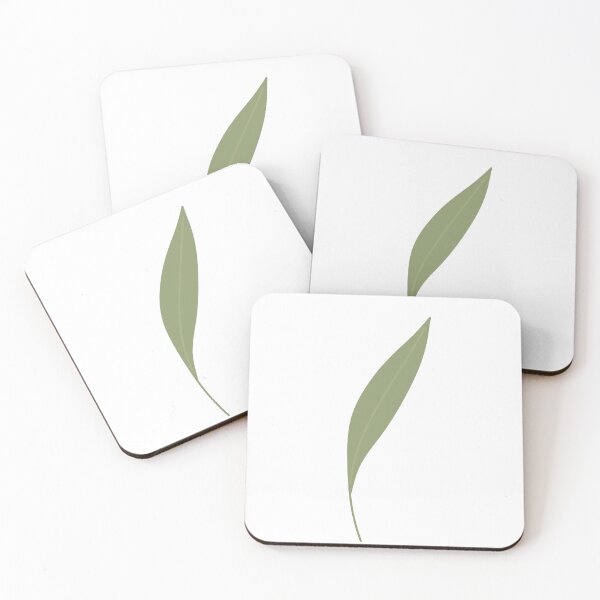 Item preview, Minimal Single Leaf Botanical Illustration designed and sold by SunCraftStudio.