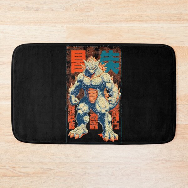 Item preview, Reptilian Titan Kaiju – Vintage Japanese Monster Art designed and sold by VYNROX.