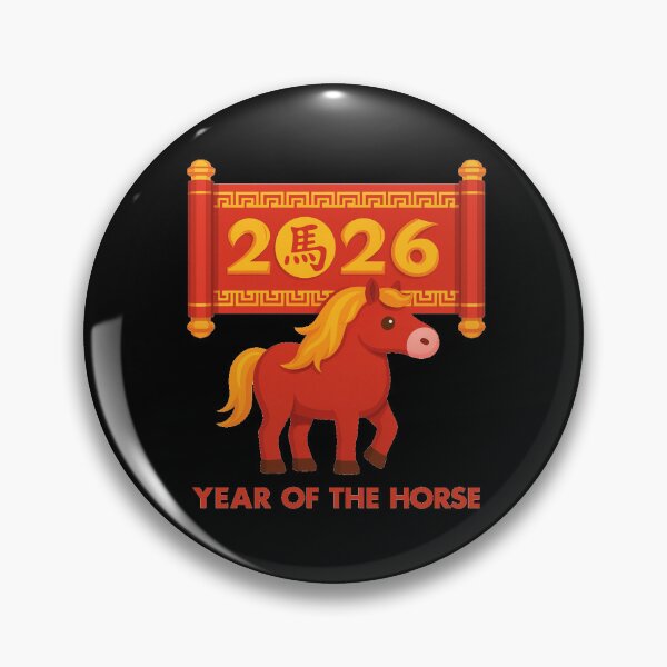 Item preview, Chinese New Year 2026  year of the horse designed and sold by zuzzelek44.