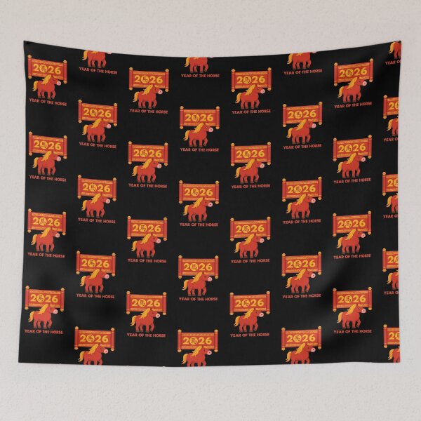 Item preview, Chinese New Year 2026 year of the horse designed and sold by zuzzelek44.