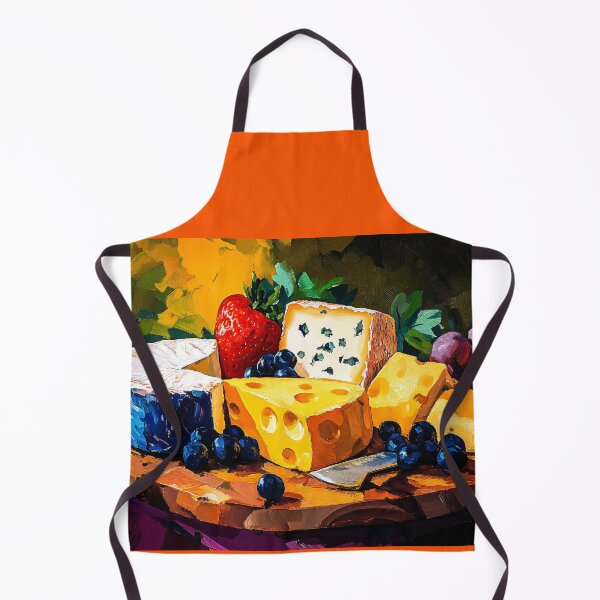 Item preview, A Vibrant Spread of Cheeses, Berries and Grapes Celebrating Color, Texture and Culinary Delight designed and sold by OlfactoART Studio.