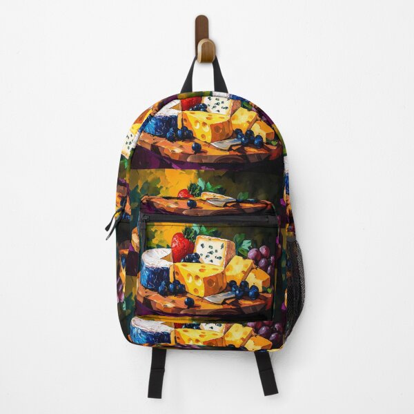 Item preview, A Vibrant Spread of Cheeses, Berries and Grapes Celebrating Color, Texture and Culinary Delight designed and sold by OlfactoART Studio.