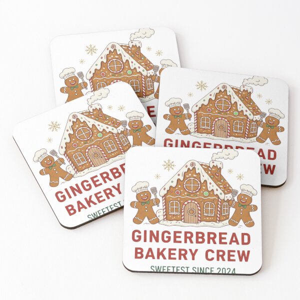 Item preview, Gingerbread bakery crew designed and sold by NOVAEASHOP.