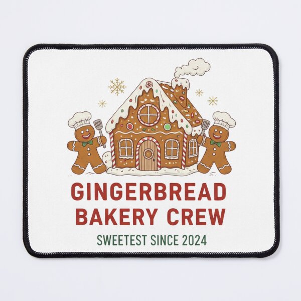 Item preview, Gingerbread bakery crew designed and sold by NOVAEASHOP.