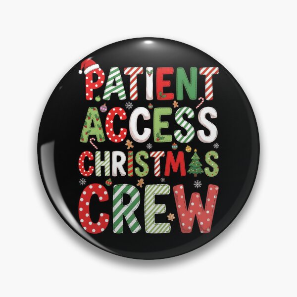 Item preview, Patient Access Christmas Crew, Cute Matching Hospital Staff Holiday Gift, Festive Medical Office Xmas Graphic Tee designed and sold by saloui.