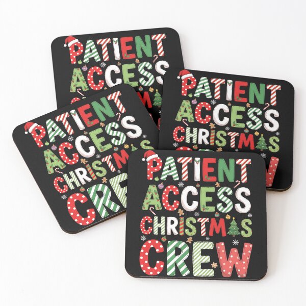 Item preview, Patient Access Christmas Crew, Cute Matching Hospital Staff Holiday Gift, Festive Medical Office Xmas Graphic Tee designed and sold by saloui.